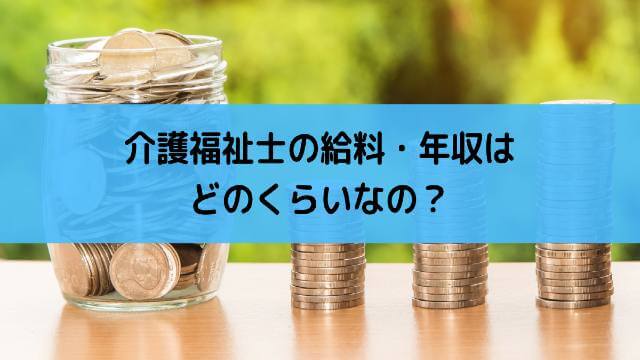 介護福祉士の給料 年収はどのくらいなの 求人事情も紹介 介護の資格 最短net